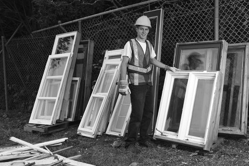 Professionals conducting loft clearance in Croydon